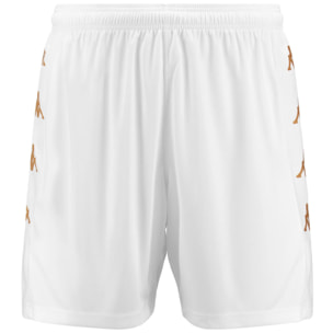 Kappa - Pantaloni Corti Uomo Bianco - Kappa4Football Gondo