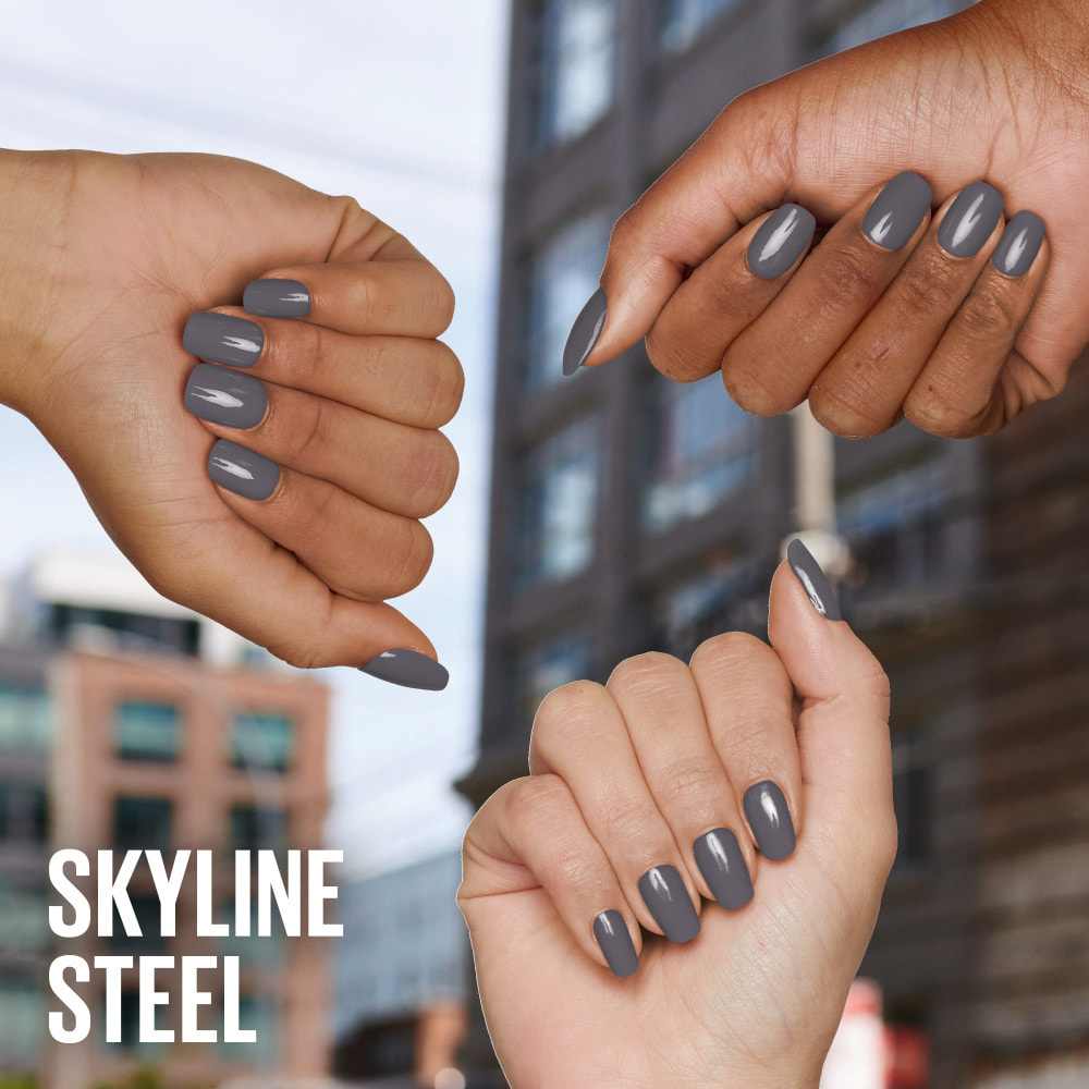 Maybelline New York - Superstay Ink Bonder - Vernis à Ongles - Teinte: 942 SKYLINE STEEL