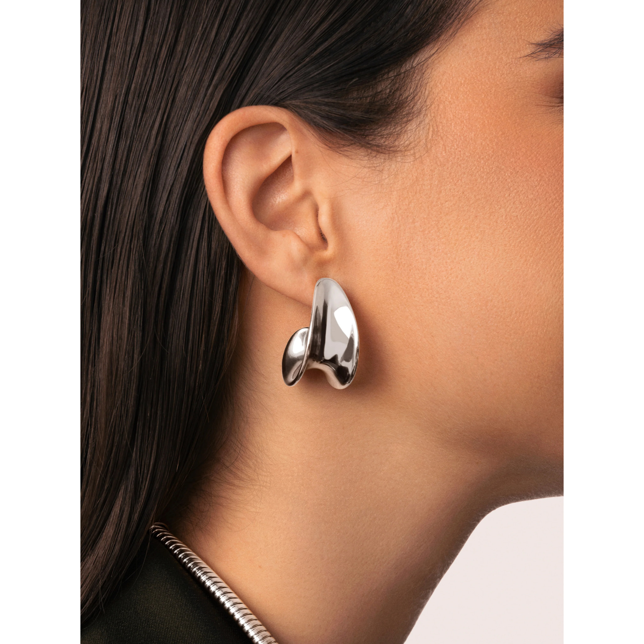 Orecchino Lucy in Acciaio