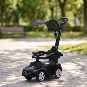 Porteur enfant évolutif Mercedes-Benz licence officielle noir