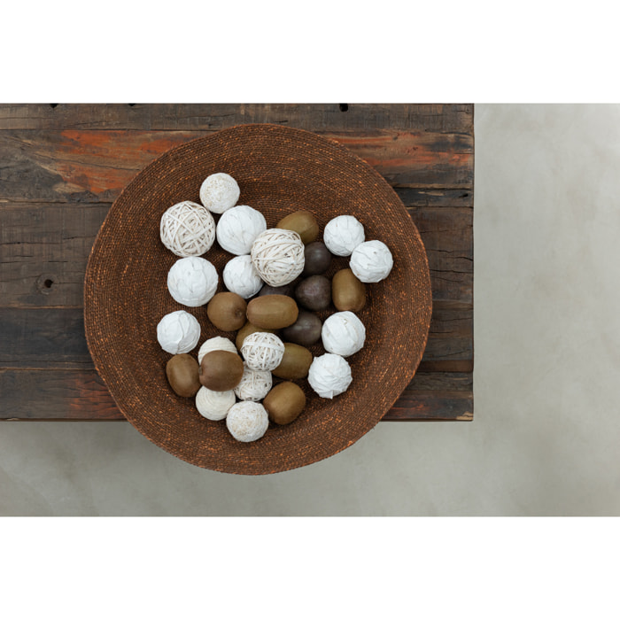 J-Line Coupe Marie Herbes Marines Marron