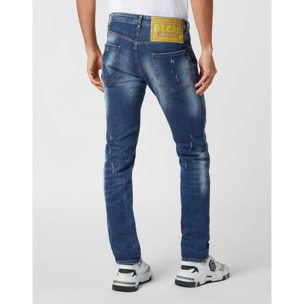 PHILIPP PLEIN Jeans Straight Cut LION