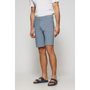 Pantalón corto técnico azul denim Walkabout