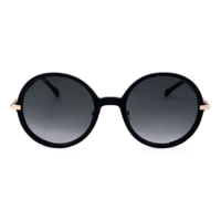 Jimmy Choo - Lunettes de soleil Crystal Glitter - noir - verres : gris foncé