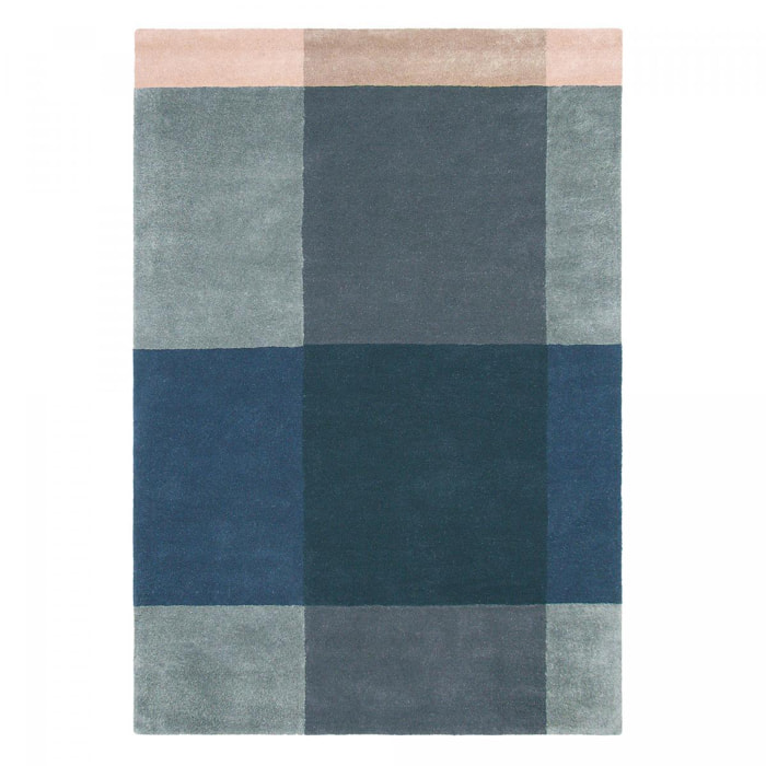 Tapis salon et chambre fait à la main en laine motif seventies TAAL