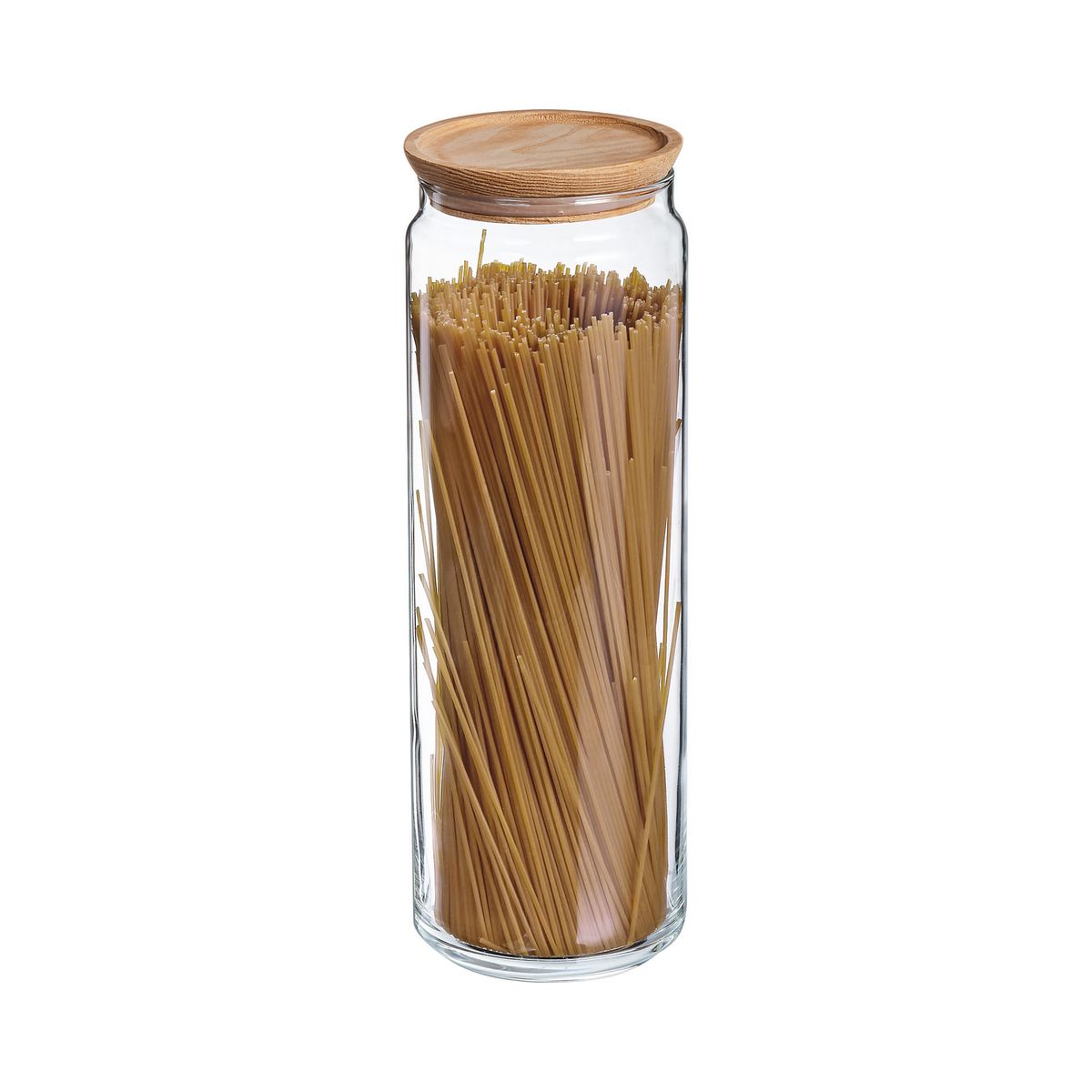 Barattolo per spaghetti 200cl con tappo in legno Pure Jar - Luminarc