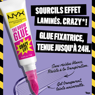 NYX Professional Makeup The Brow Glue Crazy Lift
