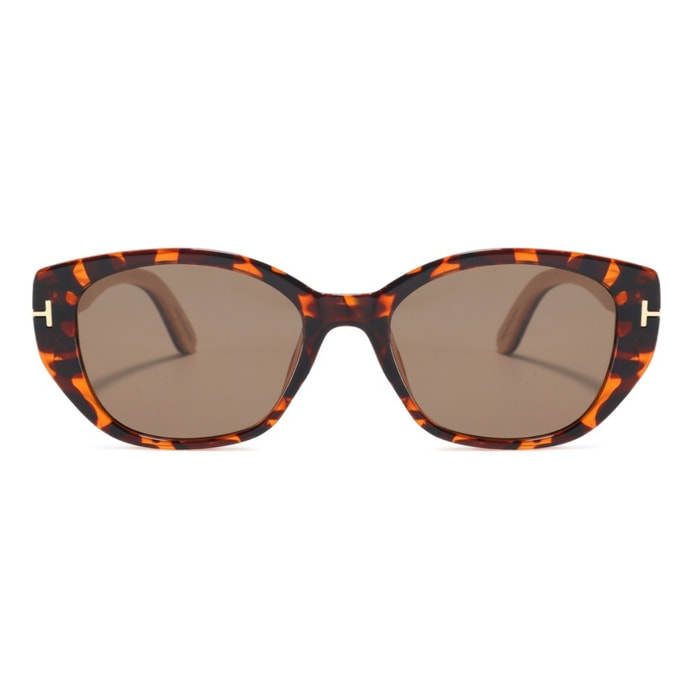 Gafas de Sol Feler 1612-7 Polarizadas de Madera Unisex 54 mm