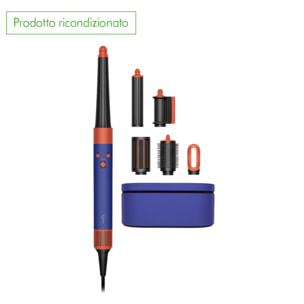 Multi-styler asciugacapelli Dyson Airwrap i.d.™ per capelli lisci e ondulati in Pervinca/Tangerine | Ricondizionato