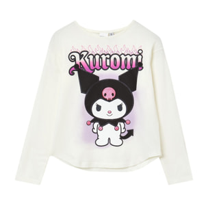 T-shirt stampa Kuromi