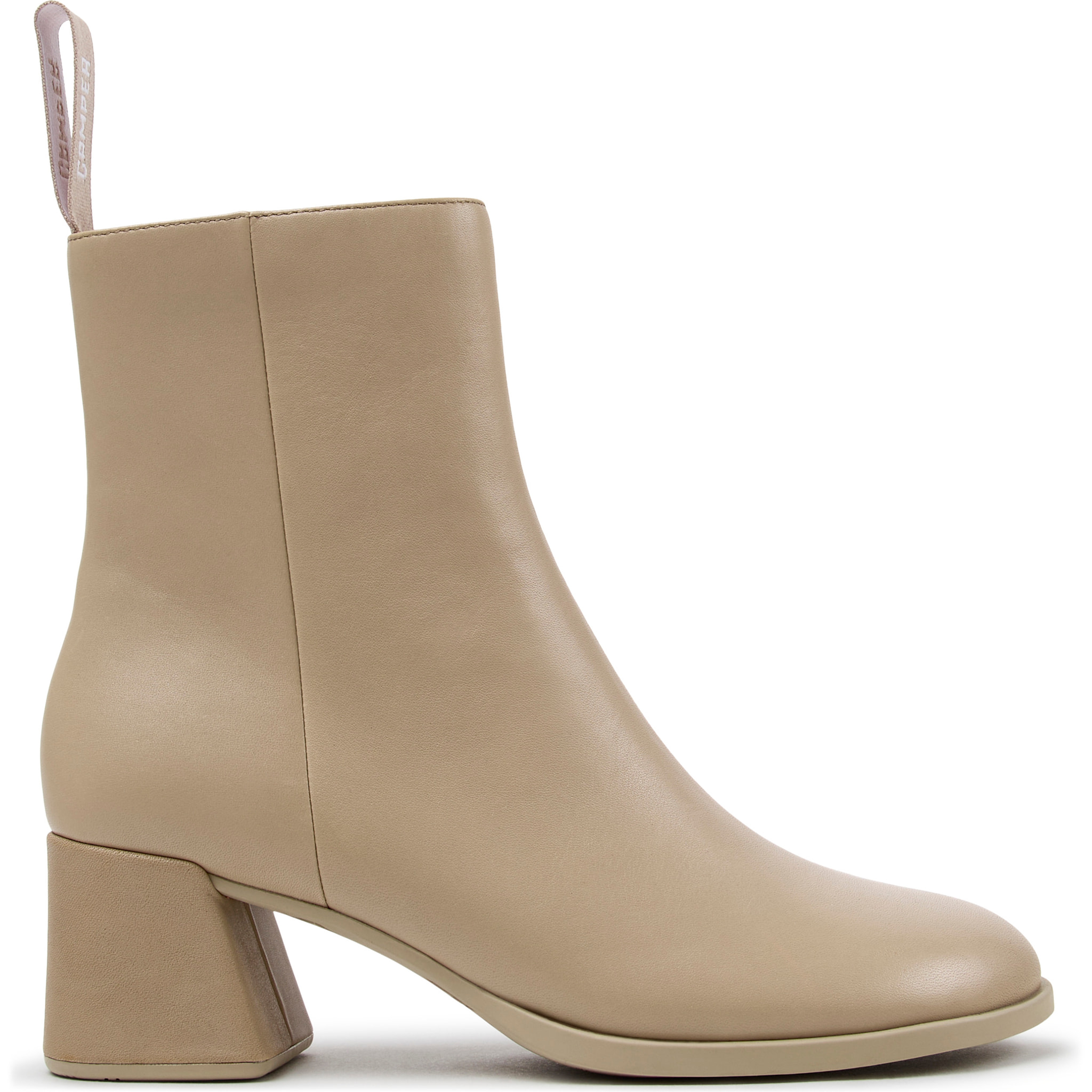 Botines - CAMPER Kora - Beige - Piel lisa