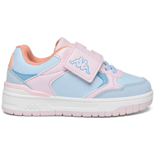 Kappa - Sneakers Bambino/a Blu - Logo Manis 2.0 Ev Kid