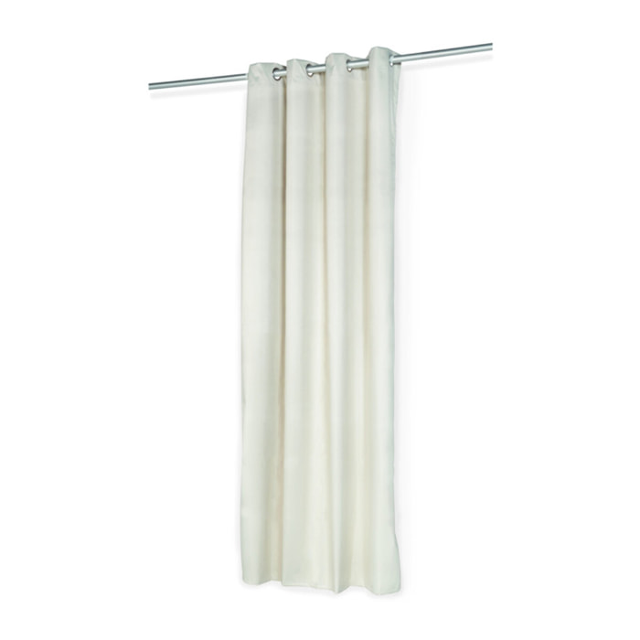 Rideaux thermiques beiges 135x240 cm - lot de 2