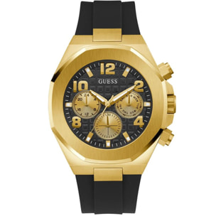 Reloj Guess GW0583G2 Hombre Analogico Cuarzo con Correa de Silicona