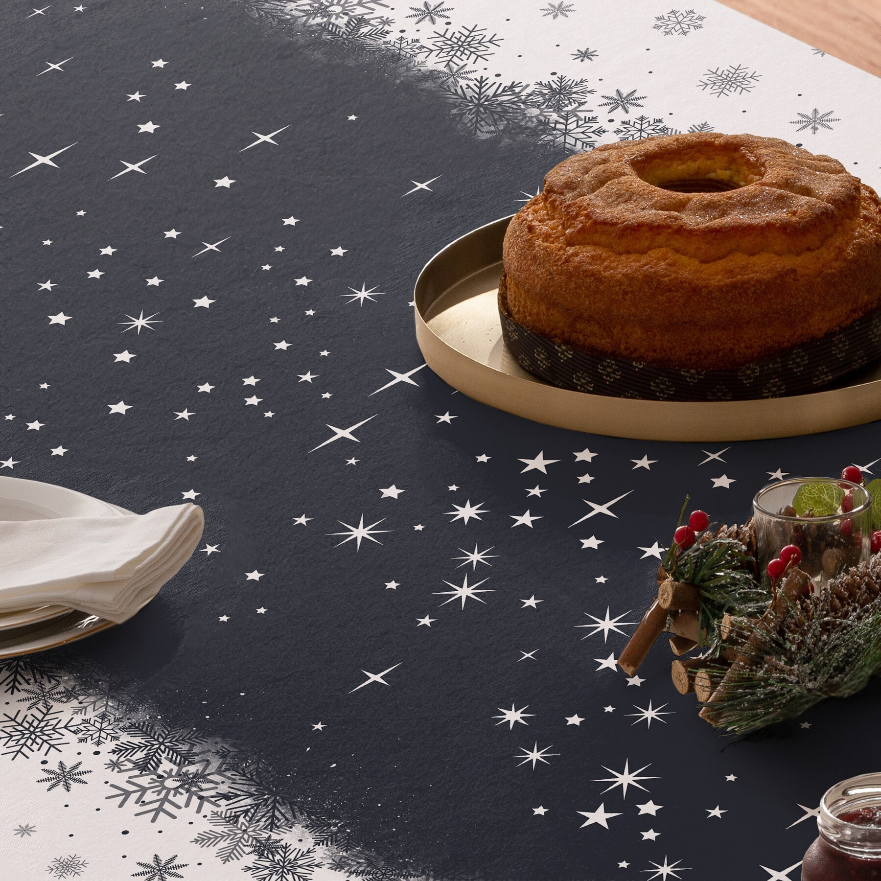 Mantel antimanchas WHOVILLE MARINO