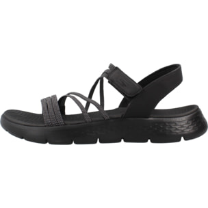 Sandalias Mujer Go Walk Flex Negro