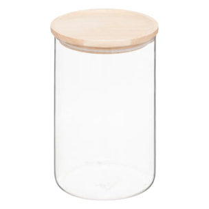 Lot de 3 bocaux Hermet en verre 0,4L/0,9L/1,5L