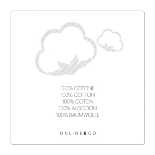 Intrecci – Completo lenzuola in cotone Singolo