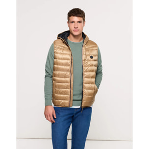 Chaleco Dorado con Capucha - Gisborne