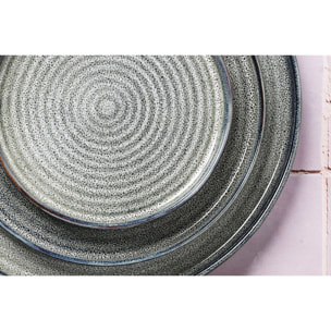 Assiette ZEN Ø17cm - 6 pièces - Natural
