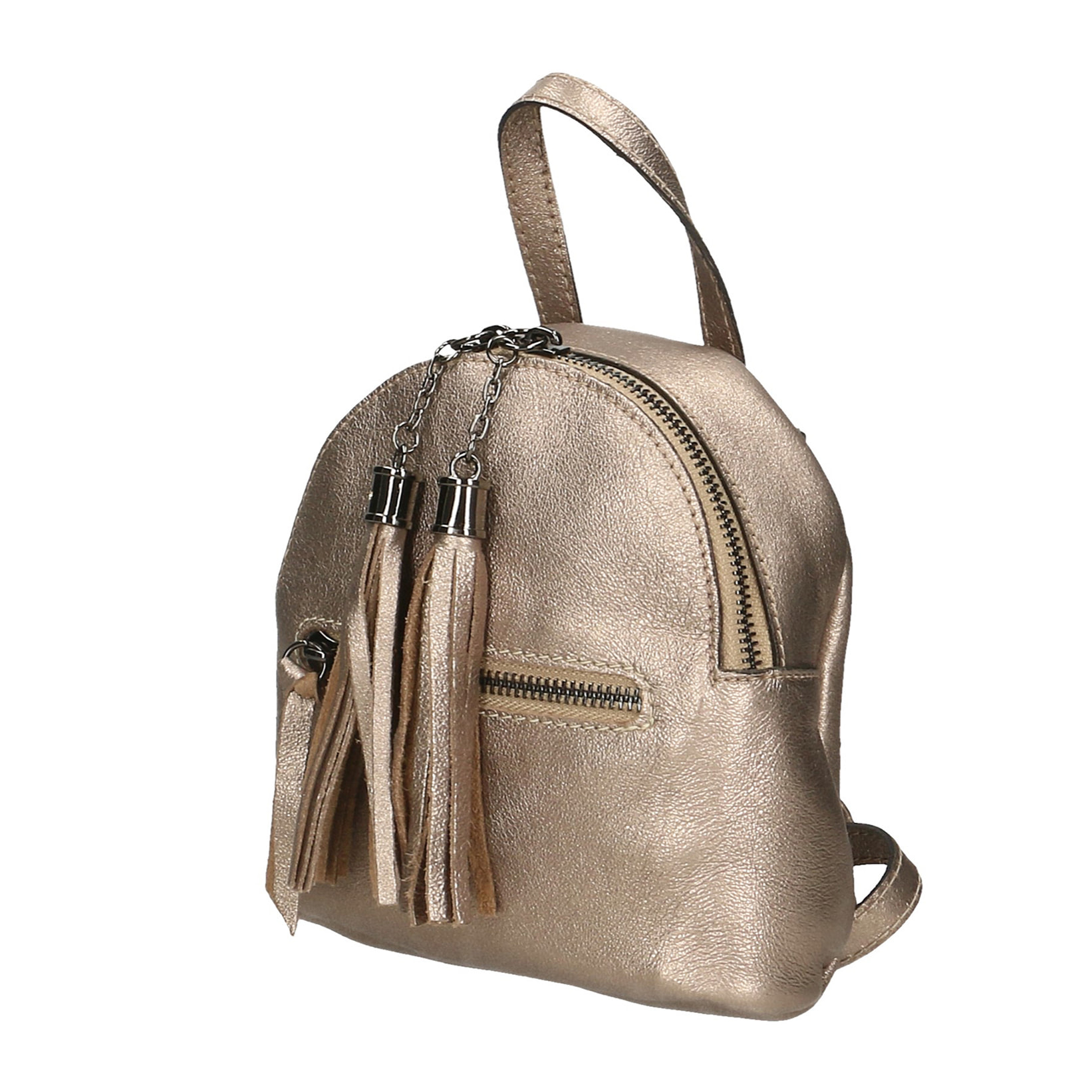 Zaino da Donna Morgana in Vera Pelle Made in Italy 16x17x5 cm