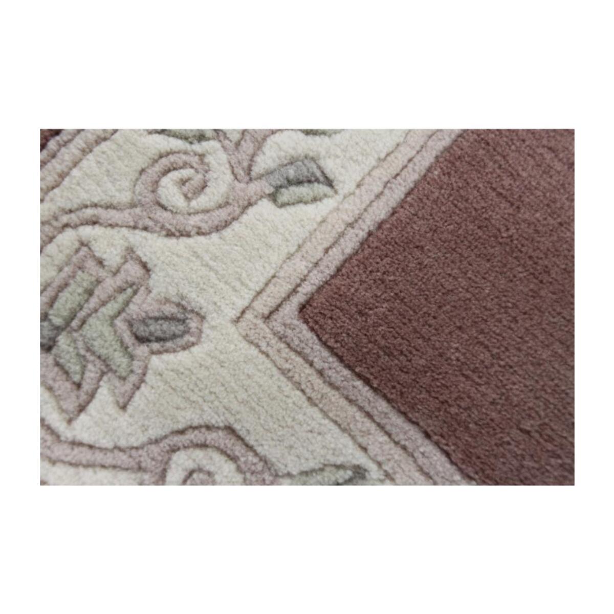 Tapis salon et chambre fait main en laine motif simple SUCA