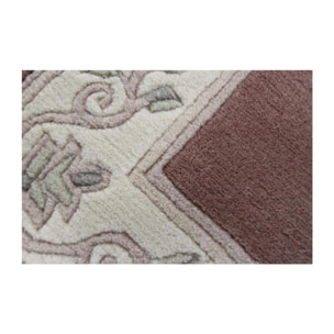 Tapis salon et chambre fait main en laine motif simple SUCA