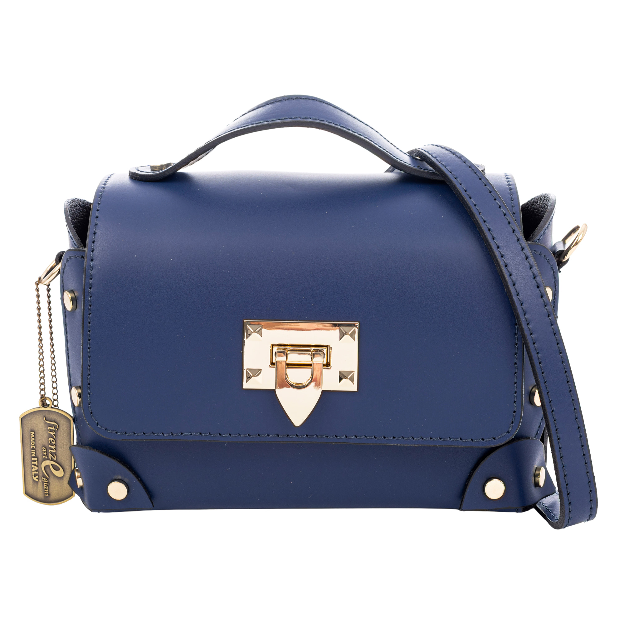 Barrali Bolso bandolera Mujer.Piel auténtica Ruga