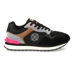 Zapatilla casual multicolor para mujer