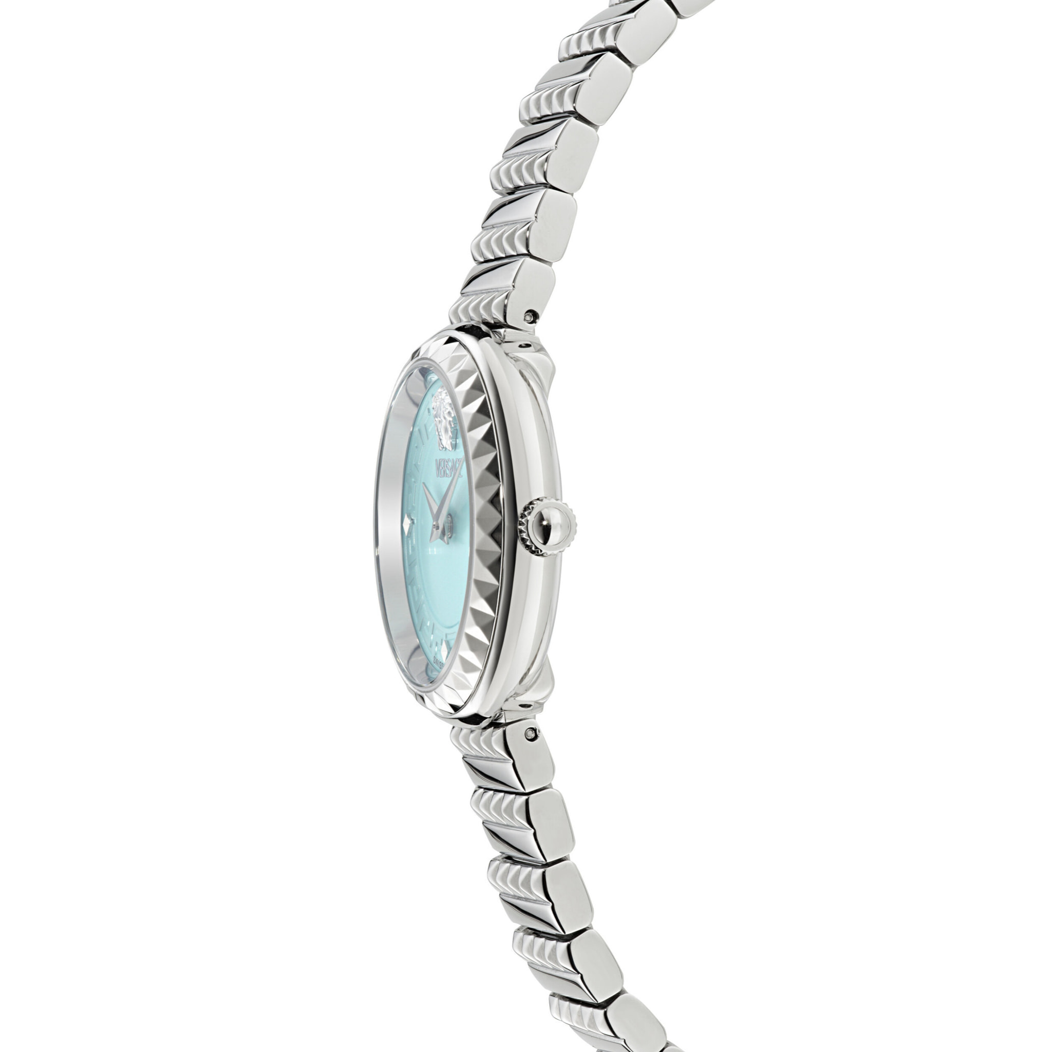 Versace Quartz 2 Hands Watch Greca Goddess Pet. Sp.(Wc-Dfa)