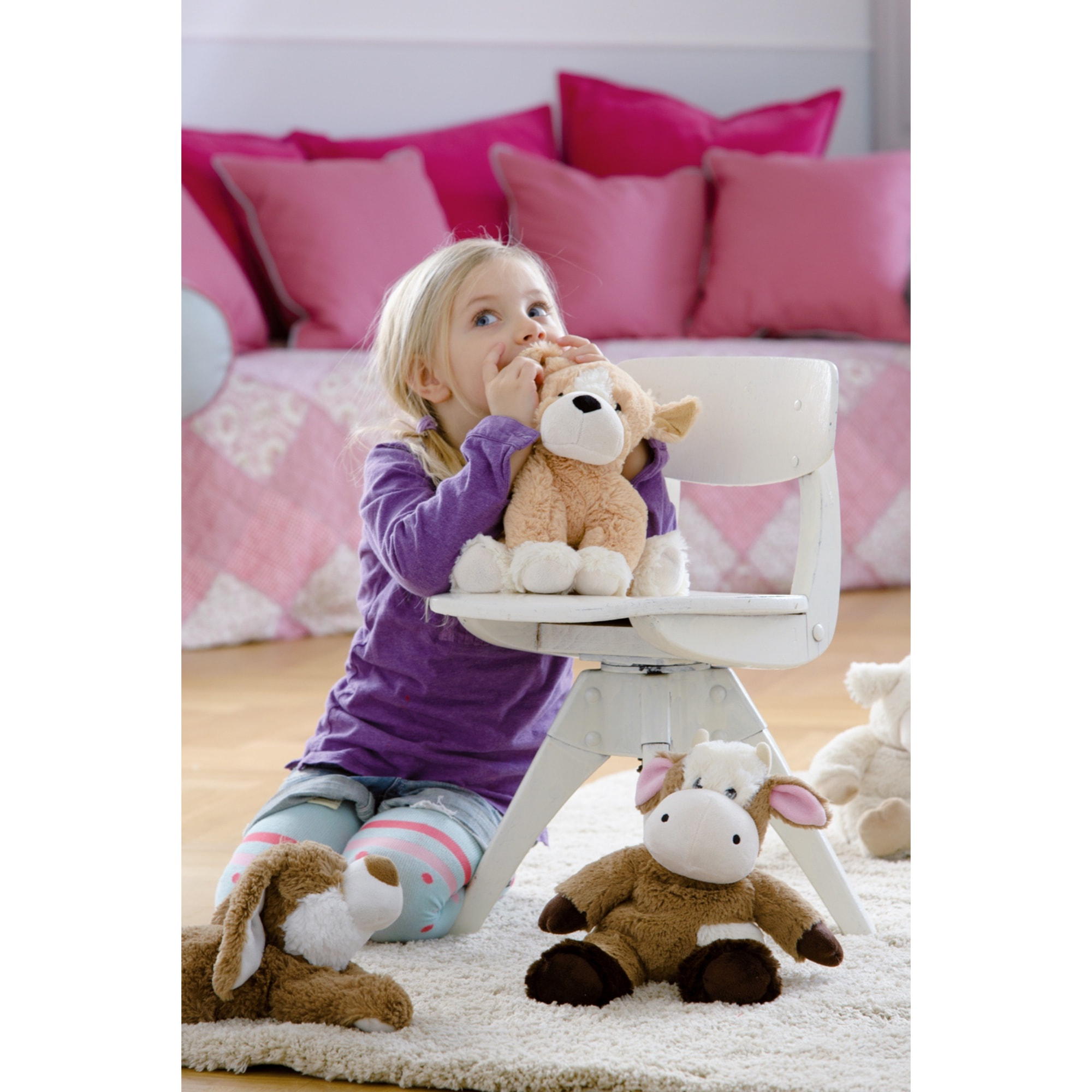 PELUCHE TÉRMICO: PERRITO BLANCO