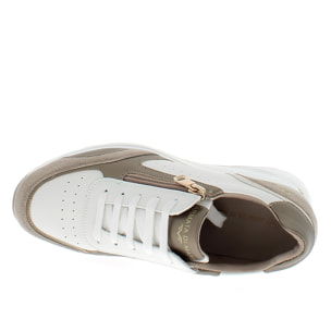 Armata di Mare Scarpe Donna Sneakers Casual con Soletta in Memory Foam AMD S61H19 White Brass