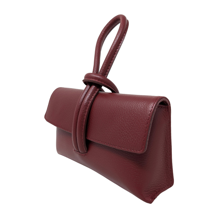Borsetta Pochette in Vera Pelle Made in Italy
