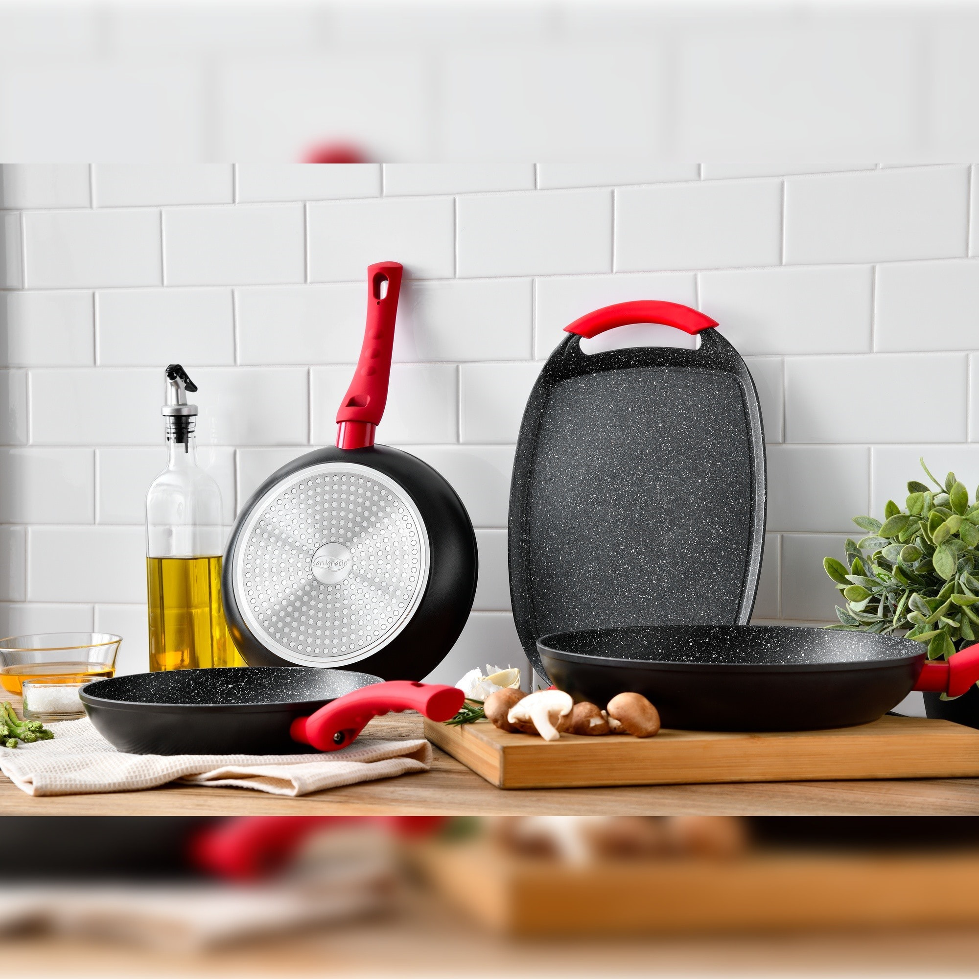 Wok 26cm al, revestimiento marble, Toledo de San Ignacio