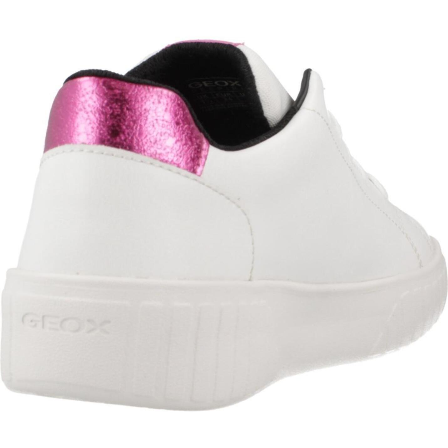 Zapatillas Niña de la marca GEOX  modelo J MIKIROSHI GIRL BLANCO