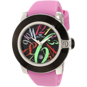 Reloj Glam Rock GR32039 Mujer Analogico Cuarzo ronda swiss made con Correa de Silicona