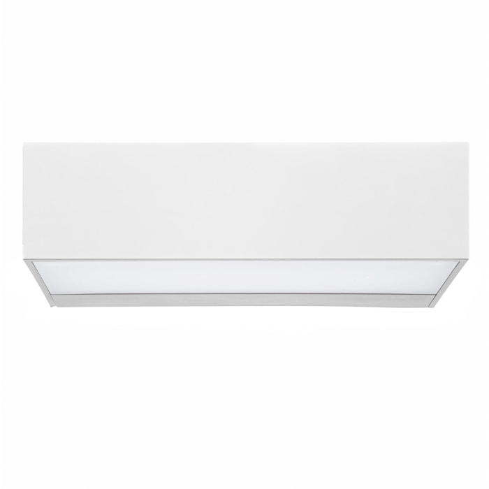 Ara aplique exterior blanco con led blanco neutro 4000K