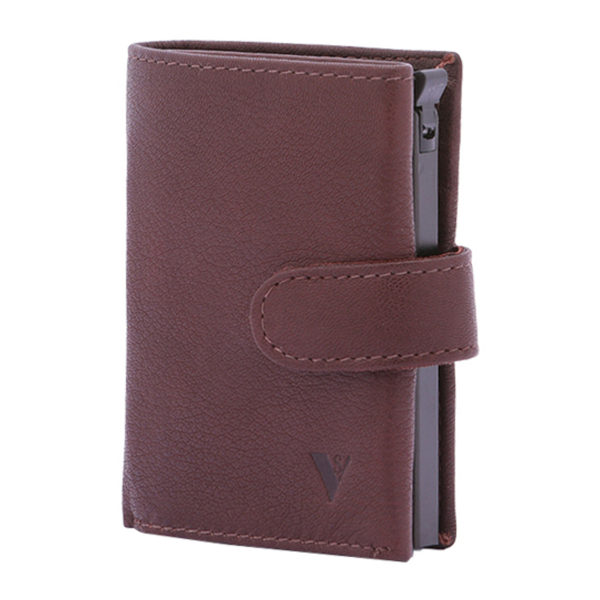 Portafoglio  da uomo In Vera pelle Made in Italy 7,5x10x2,5 cm