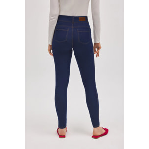 Jeans skinny elasticizzati blu navy