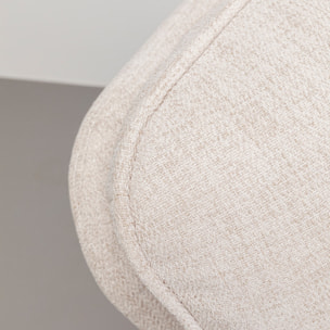 Fauteuil Paola crème Kare Design