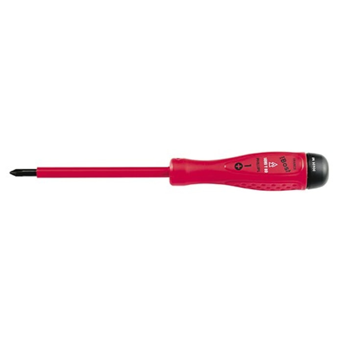 Tournevis BOST - Lame cruciforme Phillips Isolé 1000V - PH1 X 100 mm - 618110