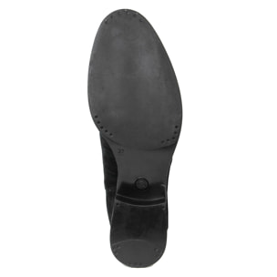 Stivaletti Chelsea Fashion Attitude in pelle color Blu