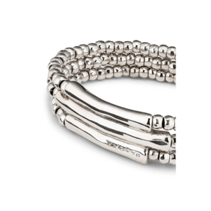 Pulsera Heavy Metal PLATEADO M