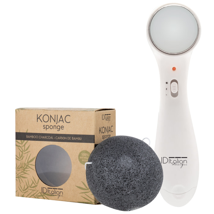 Soin du visage masseur & ponge konjac