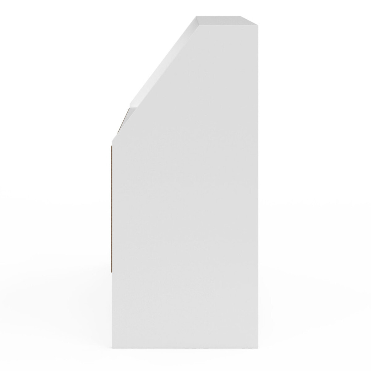 Etagère de rangement sous pente Jeanne blanche