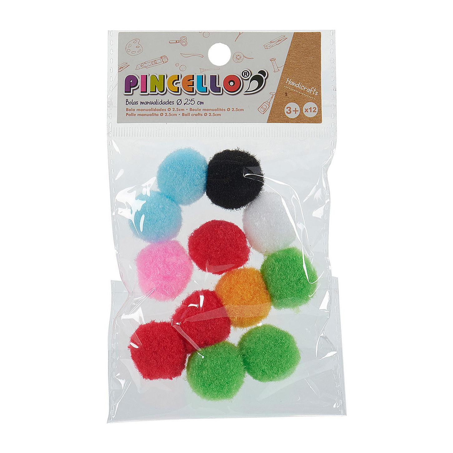 Set di 12 palline artigianali 2,5 cm.