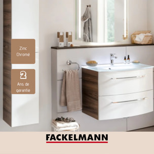 Porte serviette de salle de bain gris Fackelmann Vision