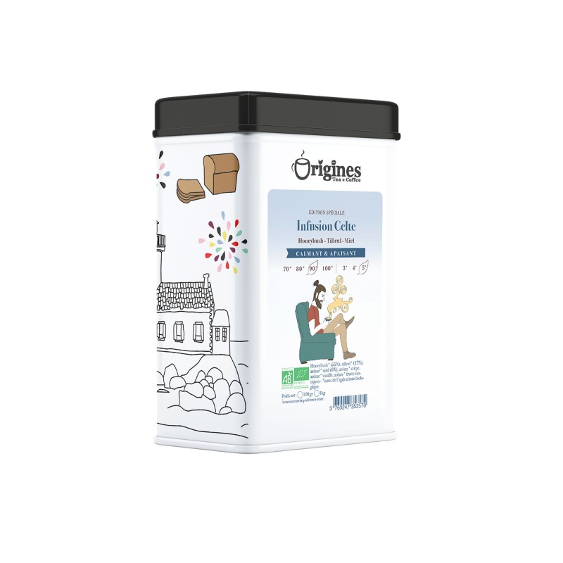 Infusion Bio Infusion Celte - Boîte Métal 100g