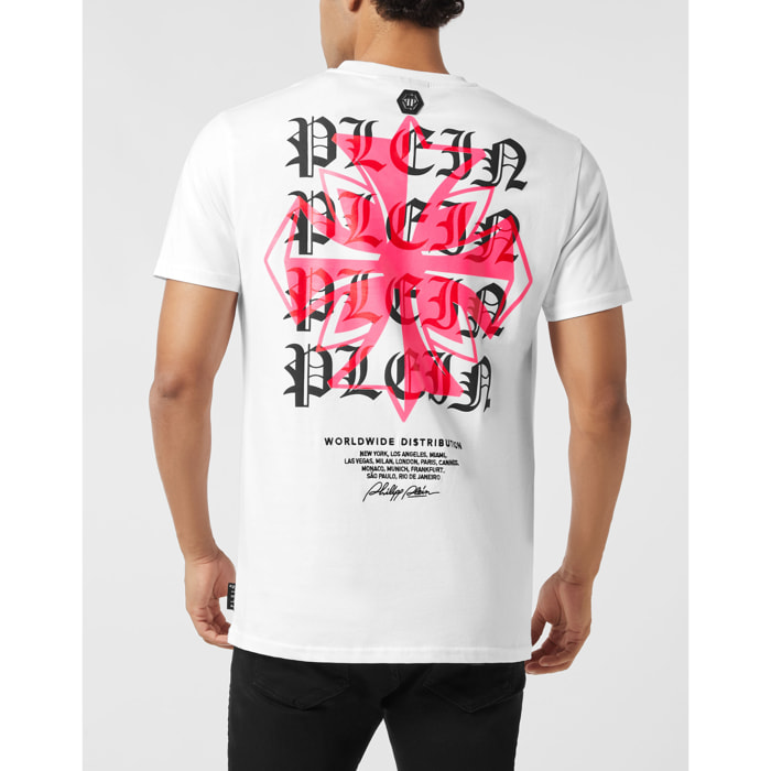 PHILIPP PLEIN Camiseta Cuello Redondo Ss CREST
