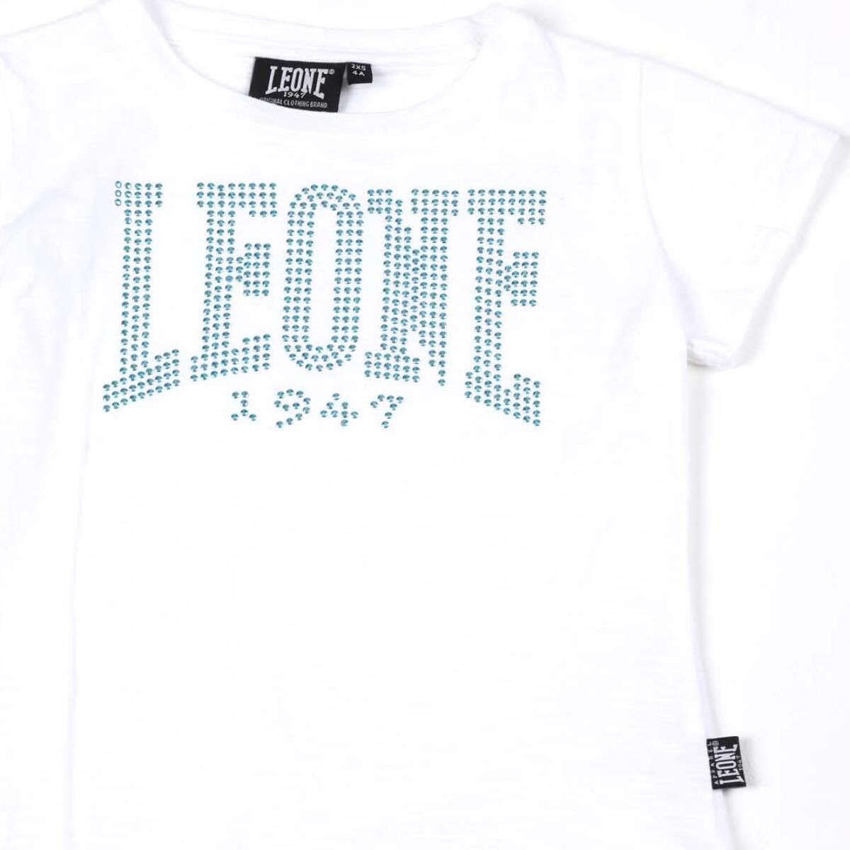 Camiseta Leone Bright de algodón de manga corta para niña